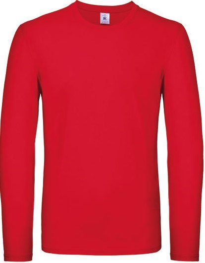 B C T Shirt Langarmd E150 Rod L Arbetsskydd