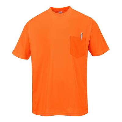 Varsel T-shirt Utan reflex Orange S